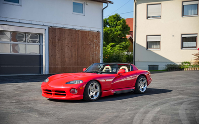 Dodge Viper RT/10 (1994), seit 15 Jahren im aktuellen Besitz, Innenausstattung neu angefertigt, deutsche Erstzulassung