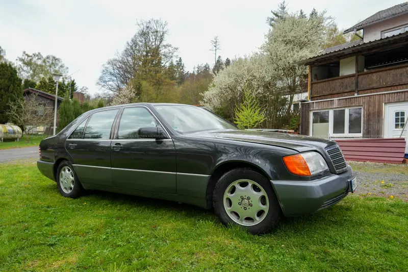 Mercedes Benz 500 SEL W140 (1992), umfangreiche Ausstattung inkl. Standheizung, Scheckheft vorhanden, langjähriges in Halle ausgestellt
