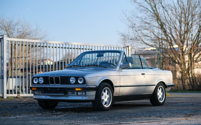 BMW E30 320i Cabriolet (1988) in sehr gepflegtem Originalzustand, beheizte Sportsitze, Dekra-Gutachten