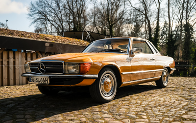 Mercedes-Benz C107 280 SLC mit H-Kennzeichen und neuem TÜV (1979)