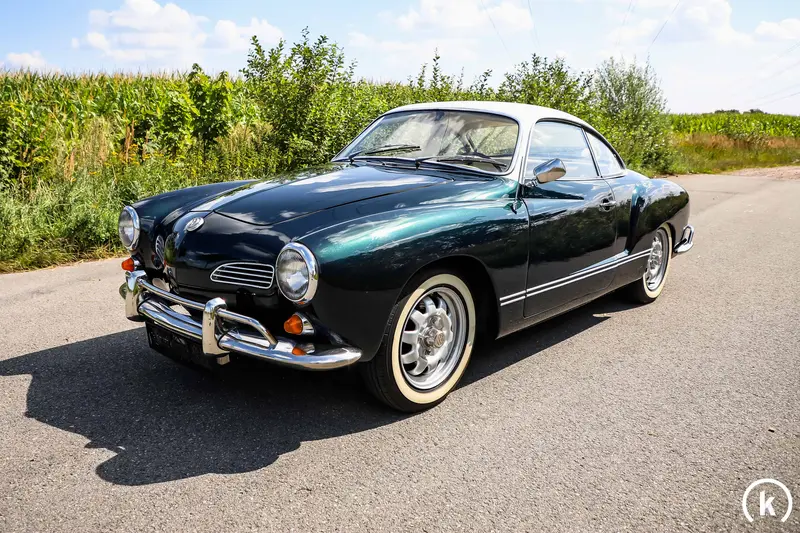 Volkswagen Karmann Ghia Type 14 1500 restored orig. Cardboard letter (1969)