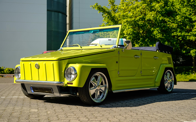 Volkswagen Type 181 Kübelwagen (1971), extensively restored, with TÜV, unique design, rarity