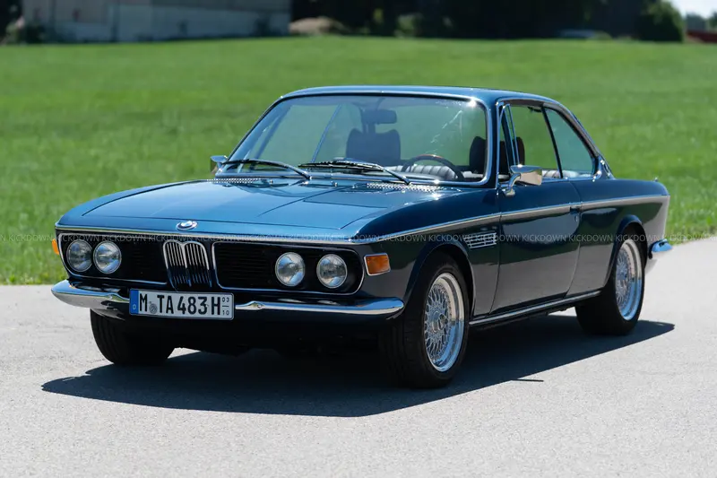 BMW E9 3.0 CSI (1974), fully restored, in near-new condition, 65,000 euros invested