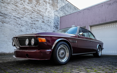 BMW E9 3.0 CSL (1972), fully restored, BBS rims, grade 2 certification