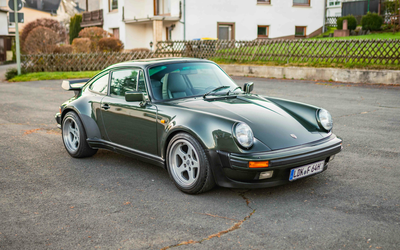 Porsche 911 Carrera 930 Turbo 3.3 Sonderfarbe Zypressengrün Metallic Ruf Speedline Felgen 114t km (1980)