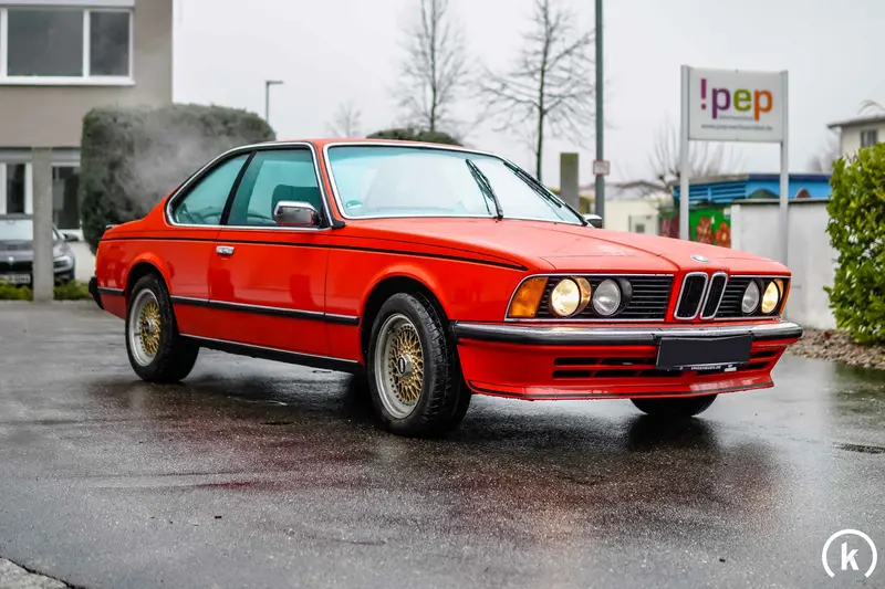 BMW E24 635 CSi aus privater Sammlung nur 61.300 Km Schaltgetriebe Scheckheft sehr guter Zustand (1981)