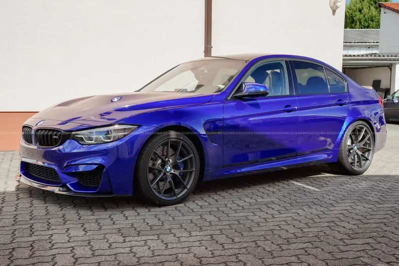 BMW M3 CS F80 Neuwagen (2018) in San Marino Blau Perl, einer von 1.200 Stück, mit Individual Sonderpolsterung