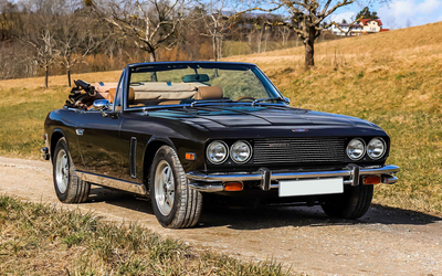 Jensen Interceptor III Cabriolet 1 von 30 Linkslenkern weltweit 7.2 V8 Chrysler Motor (1976)