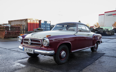 Borgward Isabella Coupé (1961), restored, collector's vehicle, newly serviced