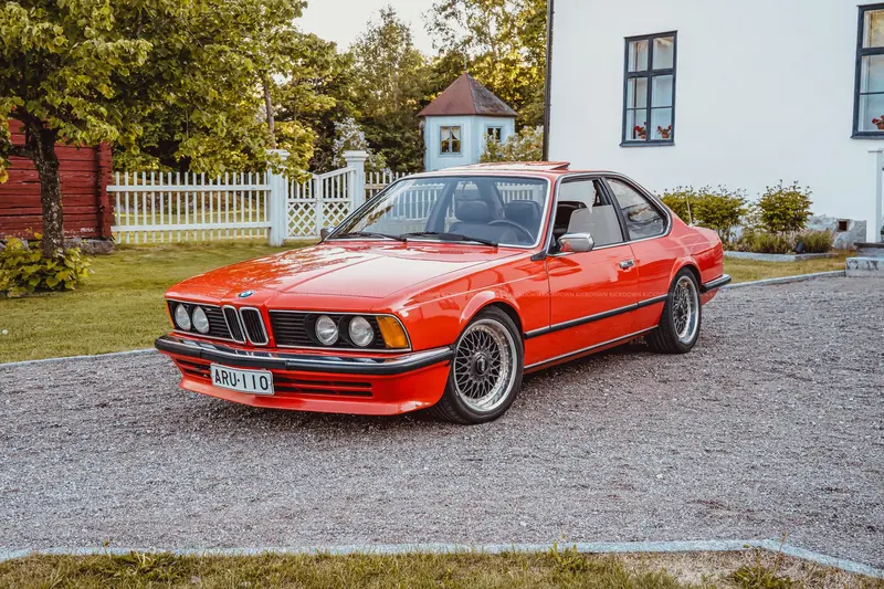 BMW 635 CSI E24 (1982), BBS rims, Supersprint exhaust system, leather