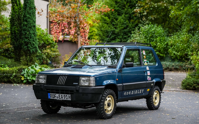 Fiat Panda 4x4 Sisley (1991), four-wheel drive, special edition, very well maintained