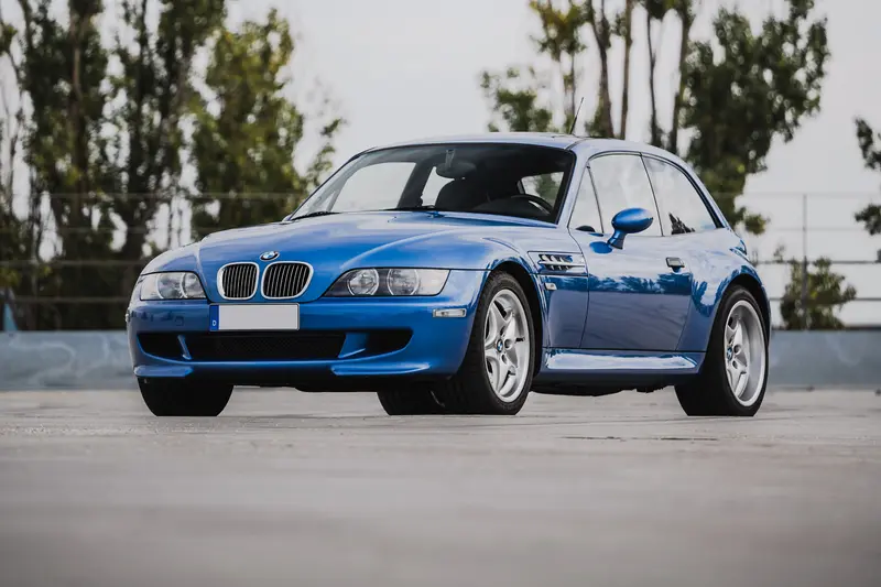 BMW Z3M Coupé Estoril Blue low mileage Accident-free current BMW Service (2000)