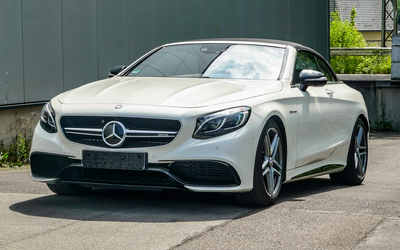 Mercedes-Benz S 63 AMG Cabrio Mileage only 27,000 km complete checkbook V8 biturbo in very good condition (2017)
