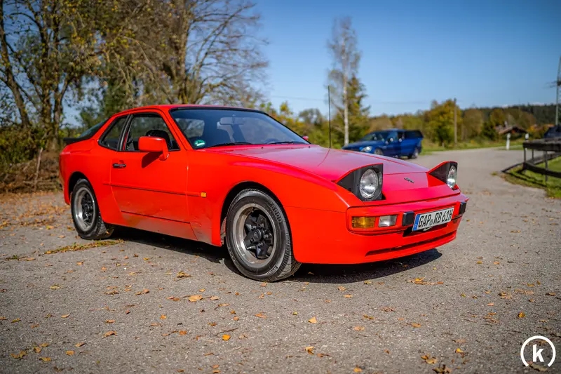 Porsche 944 Indischrot Pascha Muster Scheckheft 1. Hand (1983)