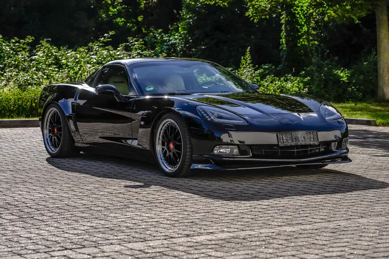 Chevrolet Corvette C6 aus 3. Hand Getriebe Revidiert Schwarze TEC-Felgen (2005)