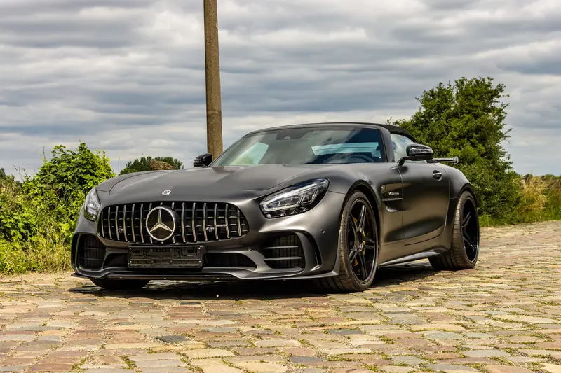 Mercedes Benz AMG GT R Roadster nur 750 Stück weltweit 130 km Tageszulassung Graphitgrau Magno (2021)