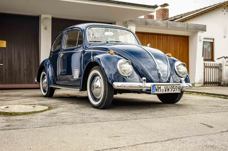VW Käfer 1200 seit 13 Jahren in Sammlerhand neue Kupplung sehr guter Zustand (1959)