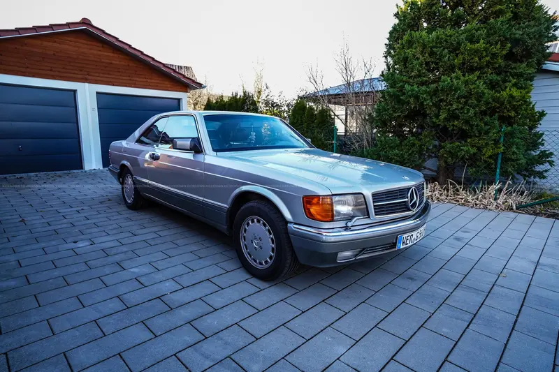 Mercedes-Benz C126 560 SEC with H license plate (1988)