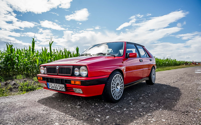 Lancia Delta HF Integrale 16v Turbo (1990), EVO 1 Optik, Gutachten Note 2, seit 11 Jahren im Besitz, Austauschmotor