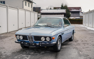 BMW E9 3.0 CS (1972), vollrestauriert, 50.000 € investiert, Gutachten Note 1-, frischer Service