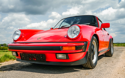 Porsche 911 3.2 Carrera Cabrio G50 Indischrot nur 94.683 km (1987)