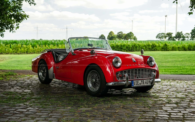 Triumph TR 3A (1961) Expert opinion grade 2, original condition, extensive investments