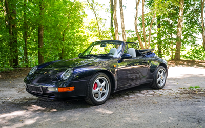 Porsche 911 993 Cabriolet (1997), Schaltgetriebe, Wertgutachten Note 2, Verdeck erneuert