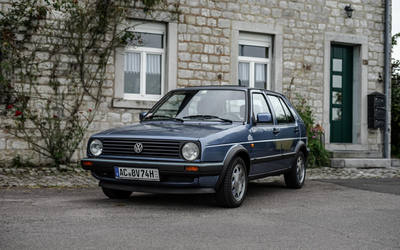 Volkswagen Golf II 10 million Golf first owner Berti Vogts (1988)