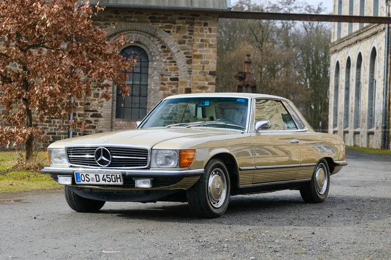 Mercedes-Benz 450 SLC C107 (1973), Schweizer Fahrzeug, 2. Hand, Classic Analytics Note 2