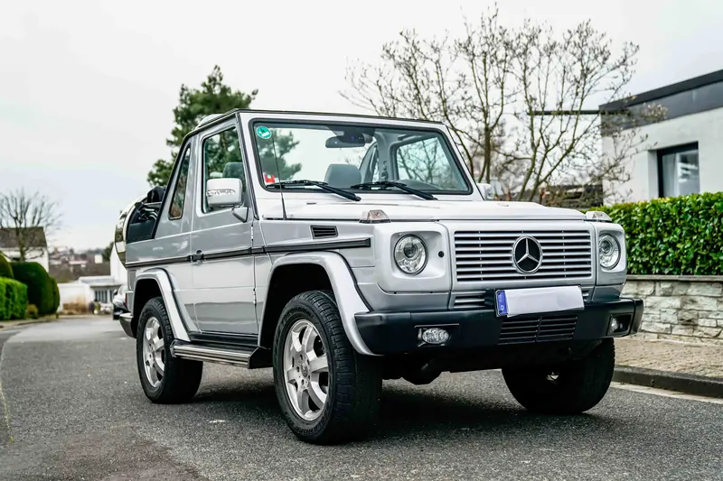 Mercedes-Benz G 320CDI Cabrio in Silber aus 3. Hand Lückenloses Scheckheft Matching Numbers (2008)