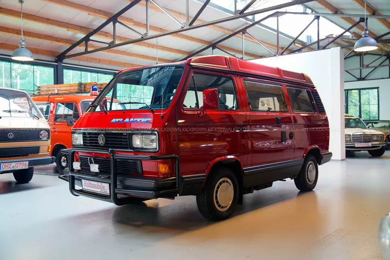 Volkswagen T3 Atlantic Westfalia (1990), extrem niedrige originale Laufleistung von 6.797 Kilometern, fast neuwertiger Originalzustand, einzigartig