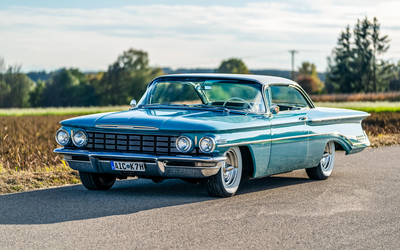 Oldsmobile Super 88 Coupé 3rd hand Completely restored Engine overhauled Expert opinion Grade 2+ (1960)