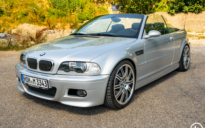 BMW E46 M3 Cabrio 85t Km Eisenmann exhaust system (2003)