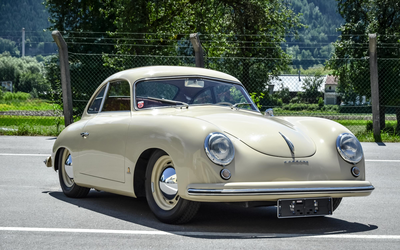 Porsche 356 Pre-A folding windshield Extensive & high quality restoration Expert opinion Note 1 (1953)