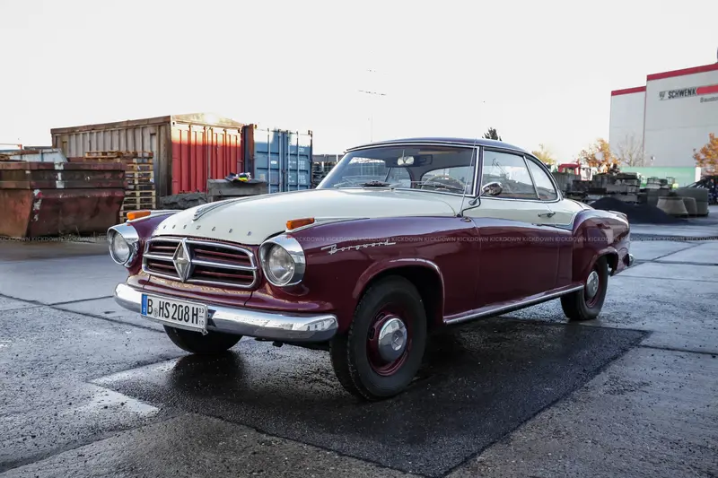 Borgward Isabella Coupé (1961), restored, collector's vehicle, newly serviced