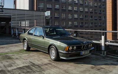 BMW 628 CSi E24 (1981), appraisal rating 2+, M steering wheel, collector's item