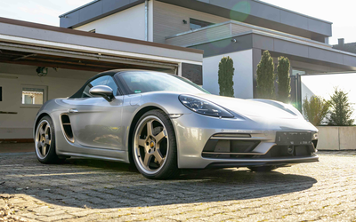 Porsche 982 Boxster 25 years special model complete checkbook Special equipment from 1st hand 1,250 pieces worldwide (2021)