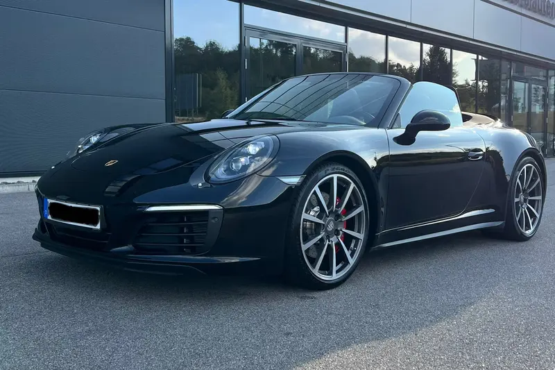 Porsche 911 991.2 Carrera 4S Cabriolet, 1. Hand, Sport Chrono, NUR 20.000 Km, ohne OPF