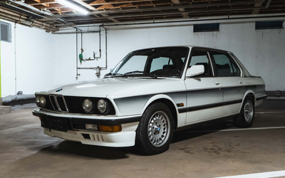 BMW 533i E28 Walter Maurer Design Limited Edition No. 3/100, full service history, 16 layers of paint (1985)
