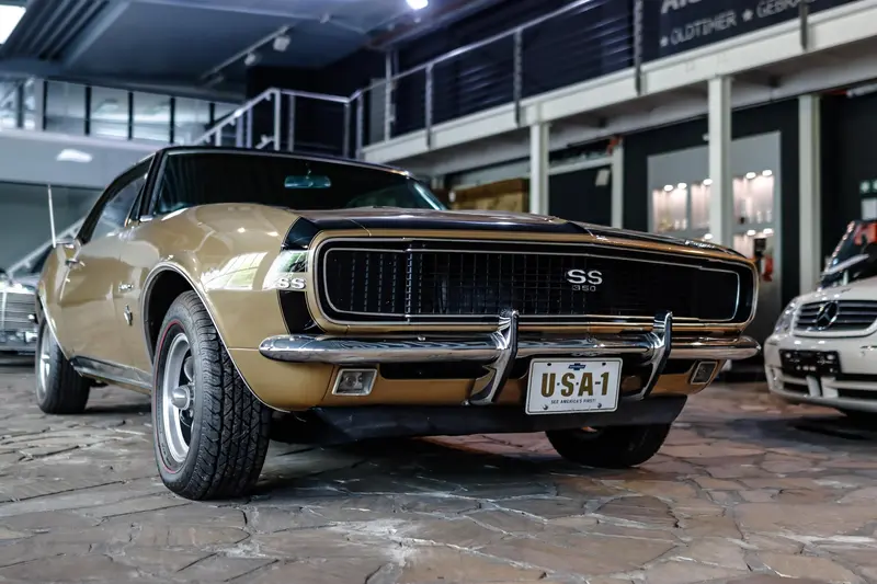Chevrolet Camaro SS 350 CID Turbo-Fire Matching Numbers Restored 46.000 € Investment H license plate (1967)