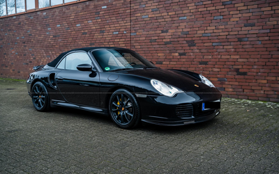 Porsche 996 Turbo S Cabriolet, rare collector's car with 88,000km (2005)