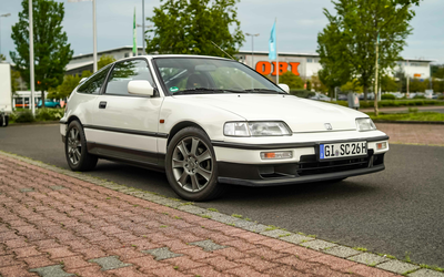 Honda CRX type ED9 extensively restored accident-free Complete checkbook Matching Numbers 10,000 € Investments with documentation (1990)