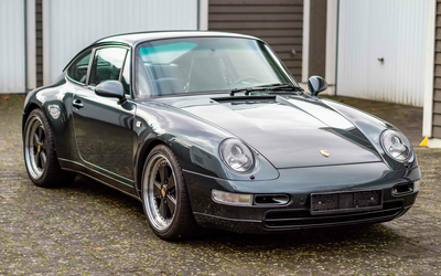 Porsche 911 993 Carrera 2 Aventura Green complete checkbook carbon elements (1995)