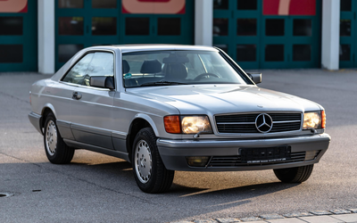 Mercedes-Benz 500 SEC Sofort Fahrbereit Umfangreiche Ausstattung Lederinterieur Holzarmaturen Gepflegter Zustand (1986)