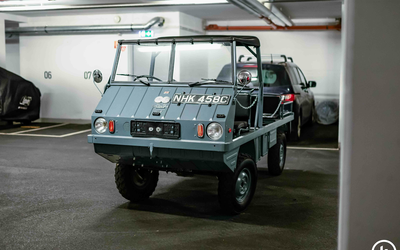 Steyr-Puch Haflinger 700 AP 4x4 2nd series extensively restored from 2nd hand (1965)