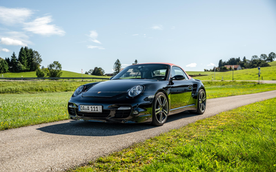 Porsche 911 997 Turbo Cabrio (2009), Handschalter, erst 89.500 Kilometer