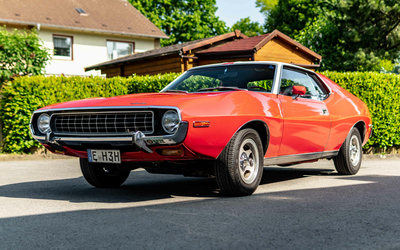 AMC Javelin SST aus 2. Hand teilrestauriert Automatikgetriebe überholt Nano-Lackversiegelung (1972)
