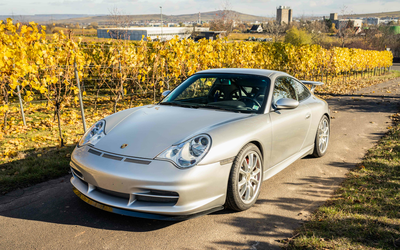 Porsche 996 GT3 mit Cup Aerokit ab Werk Porsche Exklusiv Schalensitze Klima (2004)