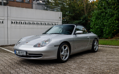 Porsche 911 996 Carrera Cabriolet (2000), Handschalter, Keramik-versiegelt, mit Hardtop