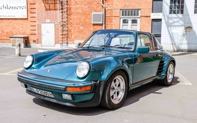 Porsche 911 Targa Slantnose-Turbo-Stil Lufteinlässe G50 Motorrevision H-Kennz. (1988)